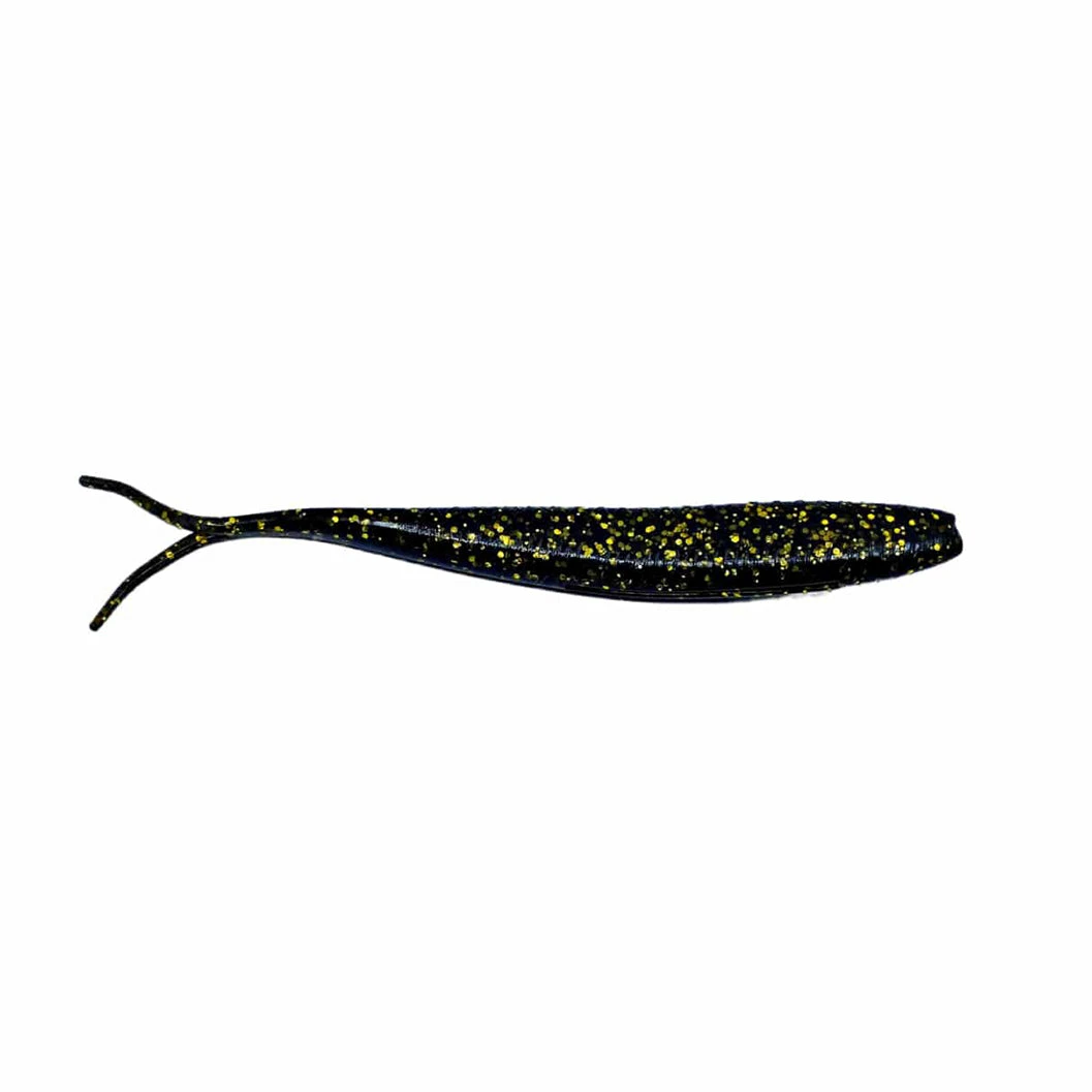 Catch Black Label Livies Softbait 5 Or 7" Jerkshad - Black Ninja