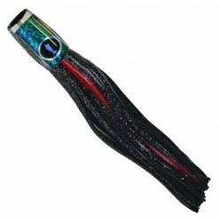 Gillies Bluewater Trolling Skirt 10" POP Black Red Lures, Jigs & Rigs