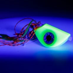 Catch Beady Eye Kabura Jig In Chartreuse With Glow And UV (60-150g) Lures, Jigs & Rigs
