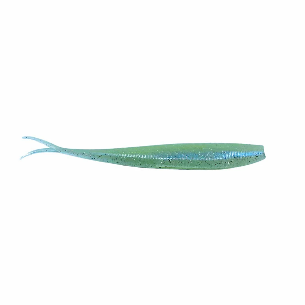 Catch Black Label Livies Softbait 5 Or 7" Jerkshad - White Warrior Glow Soft Baits