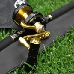 Catch Pro Series JGX5000 + Acid Wrap Jigging Combo 30kg Drag 5ft 2in 1 Piece 200-400 Gram Rod & Reel Combos