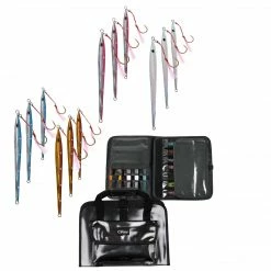 Deals Catch Jig Bag & Long John Slider Kingfish Jig Starter Kit Deal
