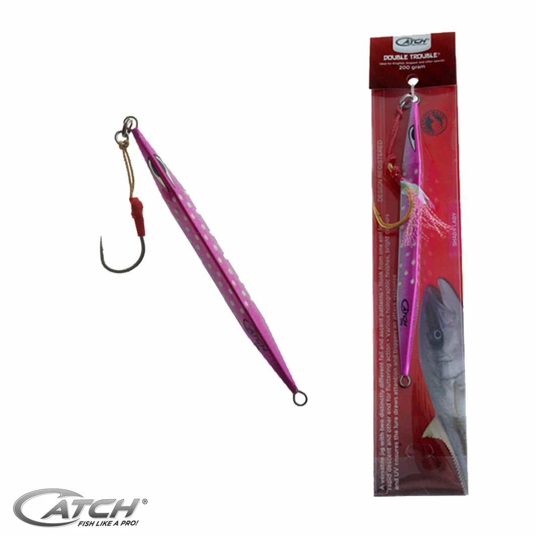 Catch Double Trouble Shady Lady Jig (60g-300g) Lures, Jigs & Rigs
