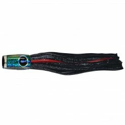Gillies Bluewater Trolling Skirt 10" POP Black Red Lures, Jigs & Rigs