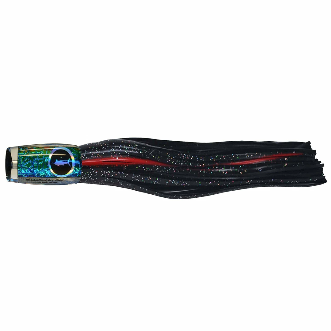 Gillies Bluewater Trolling Skirt 10" POP Black Red Lures, Jigs & Rigs