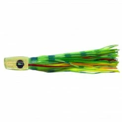 Gillies Lures, Jigs & Rigs Bluewater Trolling Skirt 10" Plunger Lumo Green