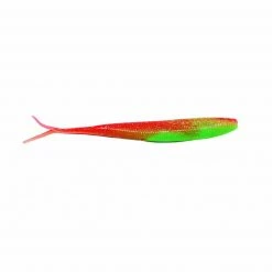 Catch Black Label Livies Softbait 5 Or 7" Jerkshad - Green Red Reaper Soft Baits