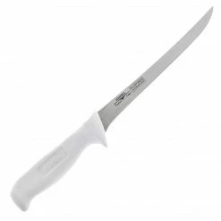 Kilwell Whitelux Filleting Knife And Sheath With 200mm Flexi Blade Knives & Sharpeners