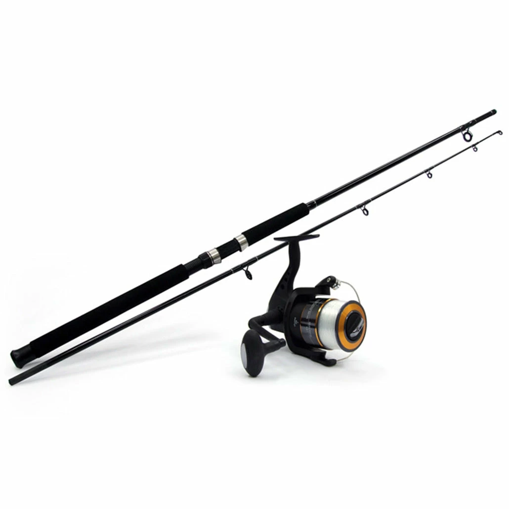 Kilwell 8 Ft General Purpose Black Shadow Combo Set Rod & Reel Combos
