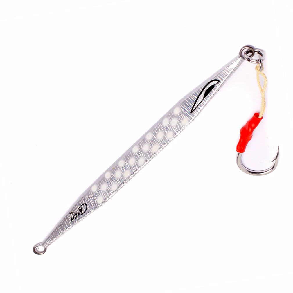 Lures, Jigs & Rigs Catch Double Trouble Jig In White Warrior (60g-300g