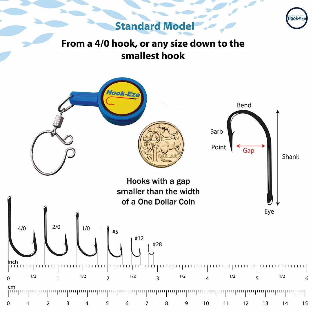 Hook-Eze Hook Eze Fishing Knot Tying Tool Twin Pack In Yellow