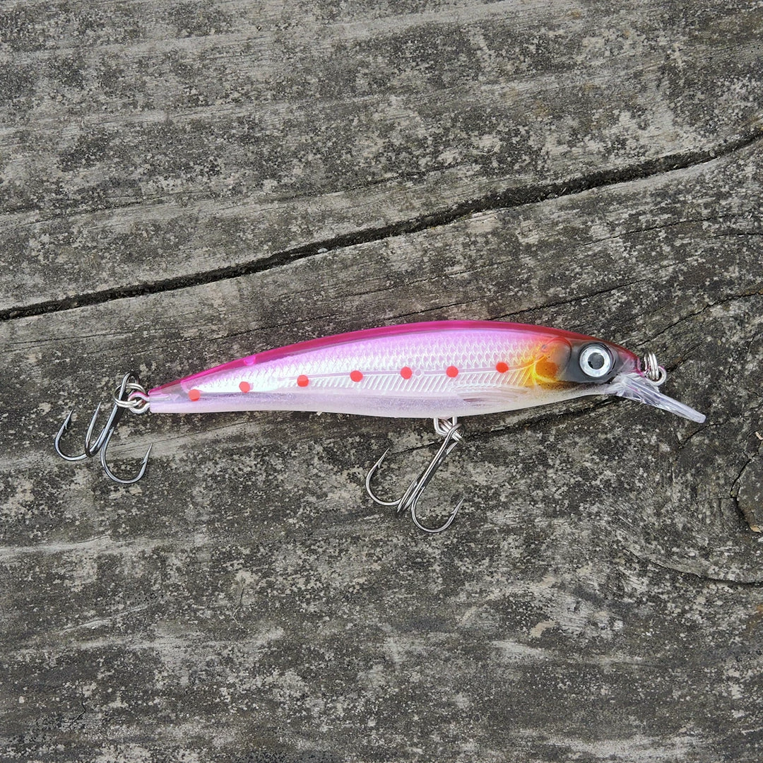 SnapperTackle Bibbed Minnow Snapper Tackle Lure - Pinkie