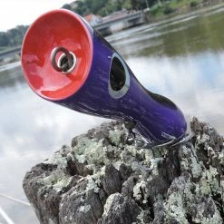 SnapperTackle Kingfish Popper - Purple Snapper Tackle Balsawood Popper Lures, Jigs & Rigs
