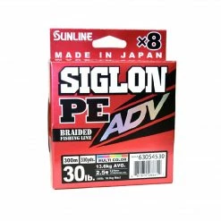 Sunline Braid, Lines & Leaders Siglon PE ADV X8 Multi Colour Braid