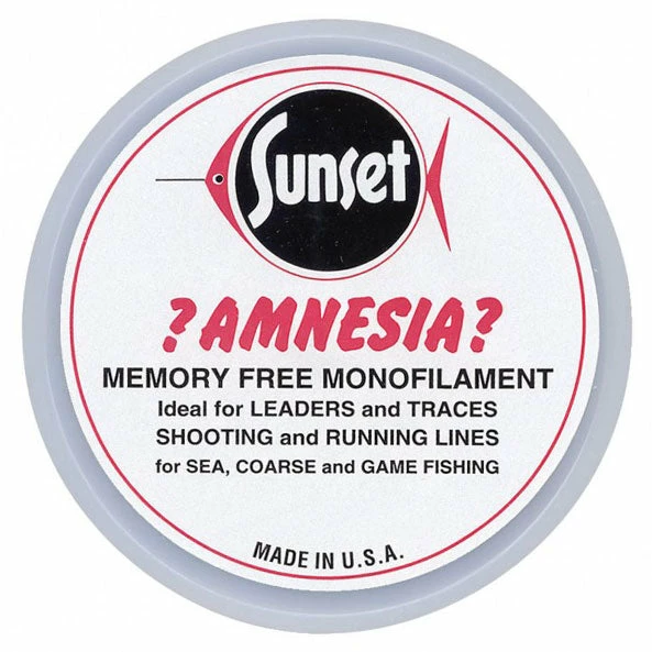 Kraft Tool Company Sunset Amnesia Memory Free Monofilament Trace | 20lb / 9.1kg 100m
