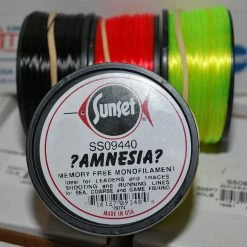 Kraft Tool Company Sunset Amnesia Memory Free Monofilament Trace | 10lb / 4.5kg Braid, Lines & Leaders