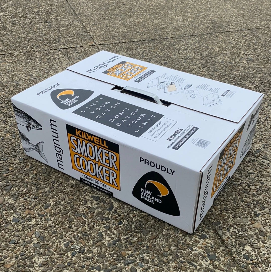 Fish Smoker - Kilwell Magnum 23 Litre Smoker Smokers & Sawdust