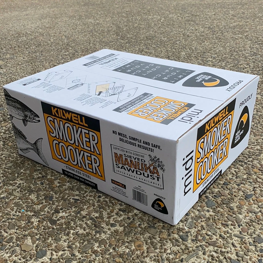 Fish Smoker - Kilwell Midi 10 Litre Smoker