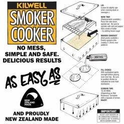 Smokers & Sawdust Fish Smoker - Kilwell Original 16.3 Litre Fish Smoker