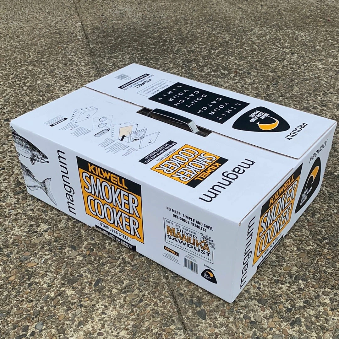 Fish Smoker - Kilwell Magnum 23 Litre Smoker Smokers & Sawdust